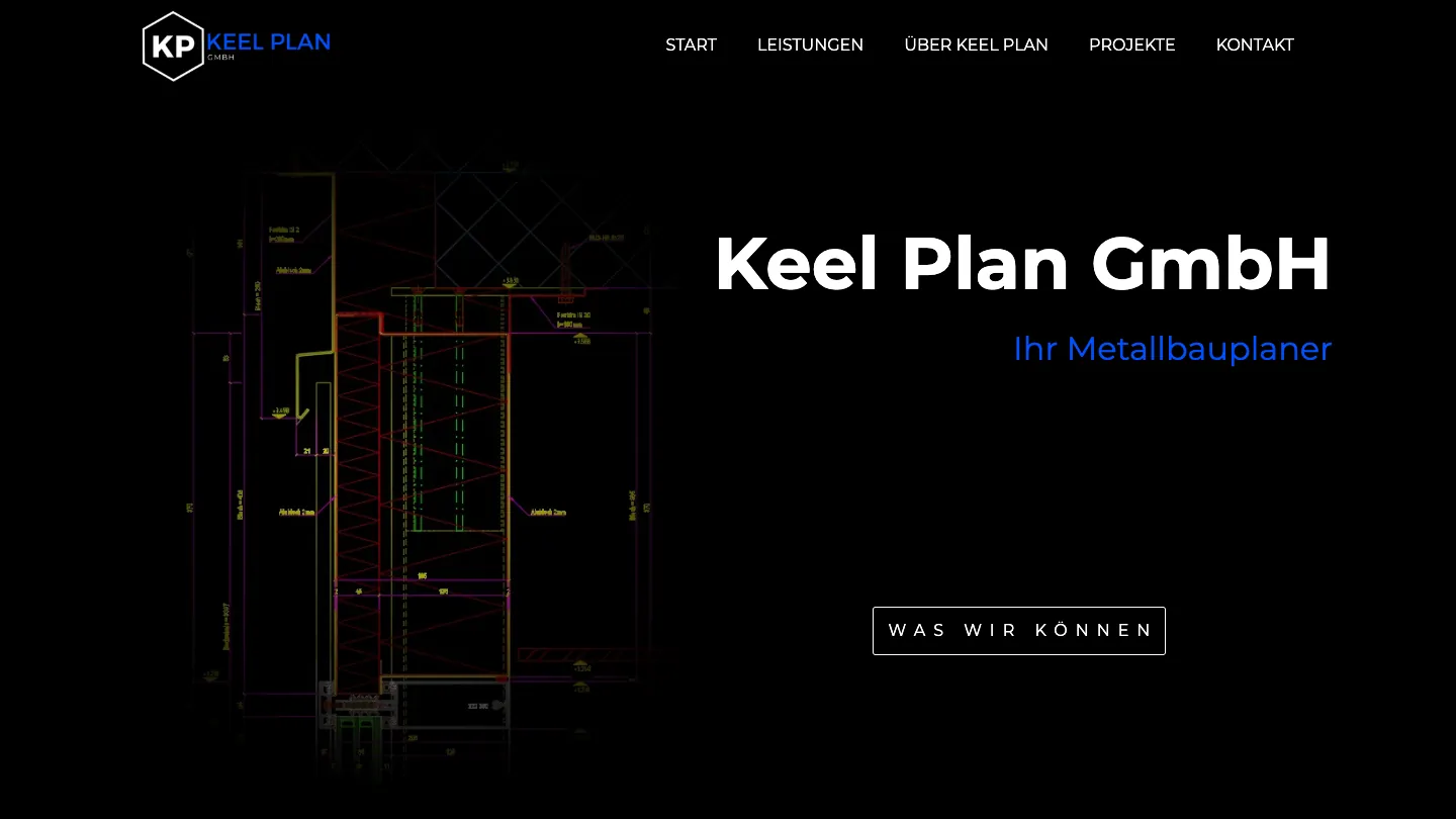Startseite von keelplan.ch